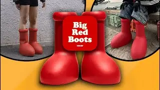 Review and On-Feet of the famous MSCHF’s Big Red Boot