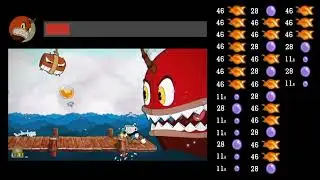 Cuphead - Briney 42 Health Bar Visual
