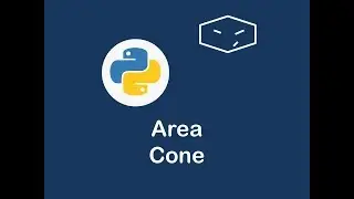 surface area of cone in python 😀