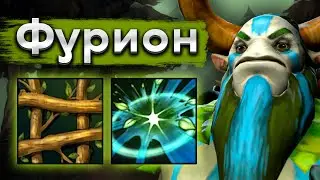 Фурион саппорт с Тинкером и Спектрой в одной команде! - Nature's Prophet 7.34 DOTA 2