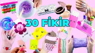 EVDE SIKILDIĞINIZDA YAPABİLECEĞİNİZ 30 FİKİR - YILIN  EN İYİ FİKİRLERİ - DIY