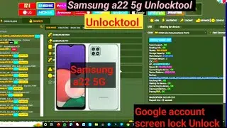 Samsung a22 5g frp lock remove 