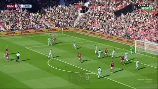 PES 2024 - Manchester Derby Gameplay Immersive Gameplay | Man United vs Man City