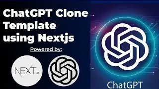 ChatGPT Clone Template using Nextjs | FREE TEMPLATE