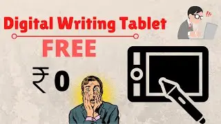 Free Digital Writing Pad |How to Make Free  Wacom  | How to write on Computer screen 🖍 | Free tool