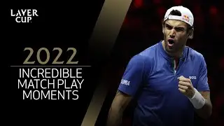 10 Incredible Match Play Moments | Laver Cup London 2022