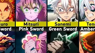 All Nichirin Design in Demon Slayer