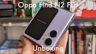 Oppo Find N2 Flip (£849) unboxing: finally, a Galaxy Z Flip4 competitor!