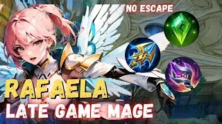 RAFAELA DELETING ENEMIES IN 2 SECONDS || RAFAELA BEST BUILD 2024 || MOBILE LEGENDS
