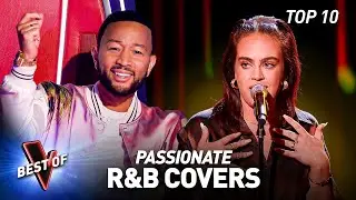 Jaw-dropping R&B covers in the Blind Auditions of The Voice