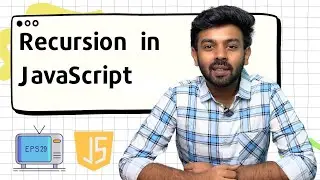 Recursion  in Java Script | JS for Beginners - 29 | code io - Tamil