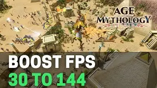 BEST PC Settings for Age of Mythology Retold! (Maximize FPS & Visibility)