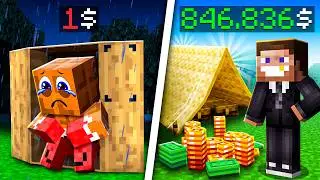 🔥 БЕДНЫЙ vs БОГАТЫЙ: КТО ВЫЖИВЕТ В ДИКИХ УСЛОВИЯХ? МАЙНКРАФТ
