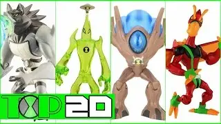 TOP 20-  FIGURAS de BEN 10 (Todas las Series)