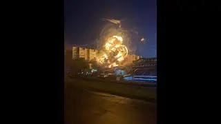 Russian airplane crash in a house in Yeysk - Самолет попал в жилой дом г. Ейск