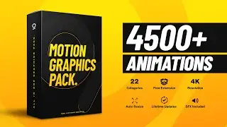 4500+ Graphics Pack - After Effects | Review Video | 30% Off + 2 Free Packs