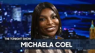 Michaela Coel Freaked Out When Beyoncé Surprised Her with Flowers | The Tonight Show