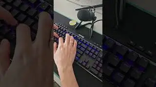 Как звучит самая тихая клавиатура Zone 51 Citrin