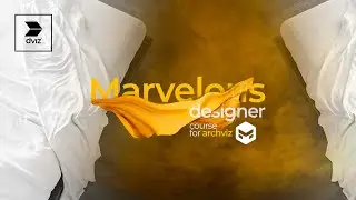 dviz - Marvelous Designer Course For Archviz - Teaser English Audio