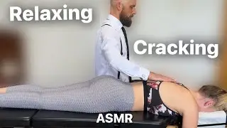 Satisfying Crunch *ASMR Chiropractic Cracks & Relax. Awesome Patient Visit 2 Pain Relief Giggles.