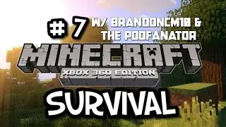 Minecraft Xbox 360 Survival Lets Play EP.7 "Villager Trade Area"