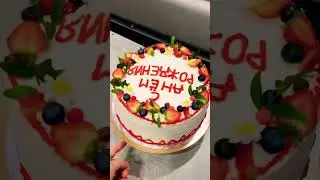 Фруктовый торт.часть 2