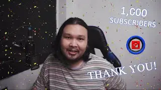 Thank You Untuk 1000 Subscribers