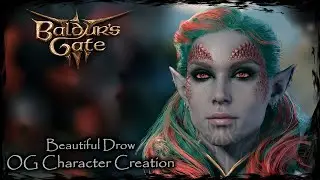 BALDUR'S GATE 3 || Beautiful Drow [Original Character 