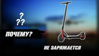 Электросамокат не заряжается. Что делать?