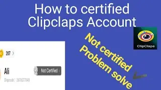 clipclaps not verified problem | Clipclaps claps  house | Not certified