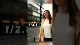 Best camera settings for background blur and shooting at night! 
