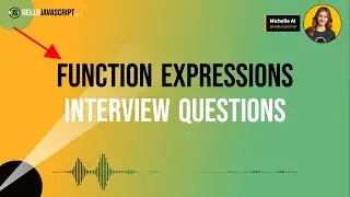 JavaScript Function Expressions: Interview Questions & Answers | #JS