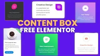 How to Create Stunning Content Box with FREE Elementor