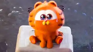 The Garfield Movie Clip - Don't Cry Baby Garfield! (2024)