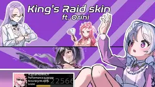 King's Raid osu! skin, ft. Orini