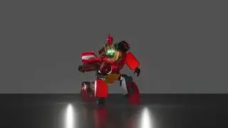 Lightning McQueen Transformer | 3D Animation