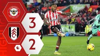 Brentford 3-2 Fulham | Derby Day Victory! 🐝 | Premier League Highlights