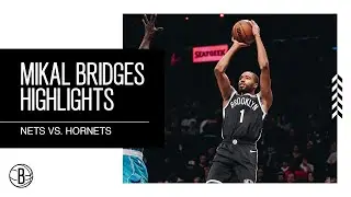 Mikal Bridges Highlights | Brooklyn Nets vs. Charlotte Hornets | 3.5.23