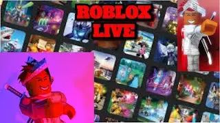 Random Roblox Games!!!!!! LIVE Road 2 4k subs