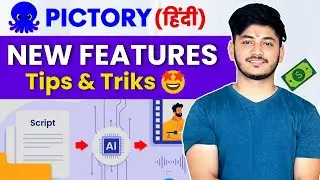 pictory ai Tutorial (Hindi) : Best AI Text to video generator in 2023 🔥