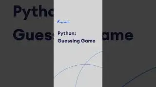 Python - Guessing Game #Shorts