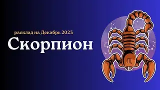 Скорпион. Декабрь 2023