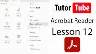 Adobe Acrobat Reader Tutorial - Lesson 12 - Underline Tool and Strikethrough Tool