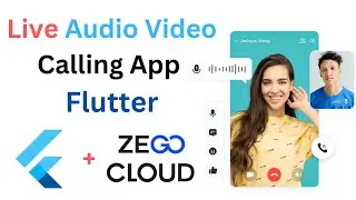 Live Audio Video Calling App In Flutter Using ZEGOCLOUD
