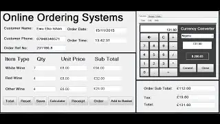 How to Create Ordering Systems with Database in Visual Basic.Net -Tutorial 1