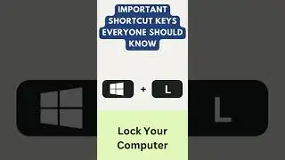 Important Windows shortcut keys | computer short keys |