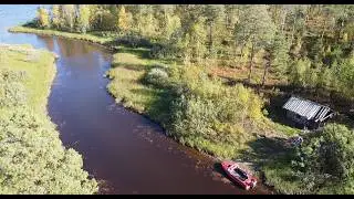 ЧЕЛОВЕК ЖИВЁТ В ТАЁЖНОЙ ИЗБЕ НА КРАЮ СВЕТА. РЫБАЛКА В ШТОРМ НА ОЗЕРЕ. ВЫГЛЯНУЛ ИЗ ИЗБЫ И ОБАЛДЕЛ