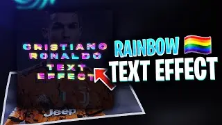 Ae inspired Rainbow🌈 text effect + Glow | Alightmotion tutorial malayalam