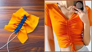 Very Useful Sewing Technique!| Drawstring Casing