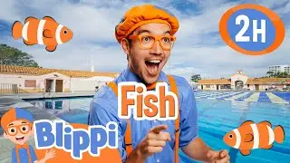 Blippi Goes Under The Sea | Blippi | Educational Kids Videos | Moonbug Kids